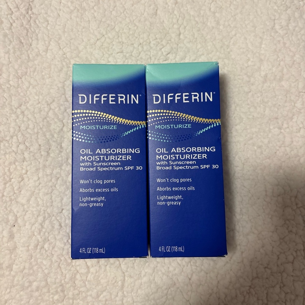 Differin oil absorbing Moisturizer NEW
